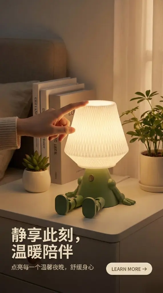 Carbon-Based 迷你香薰小灯人 Cozy Pal Aroma Lamp — 桌面香薰伴睡灯