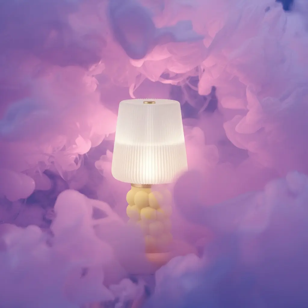 Carbon-Based 云烟粉霜 Cloud Pink — 饱藏系列02号彩色积木灯